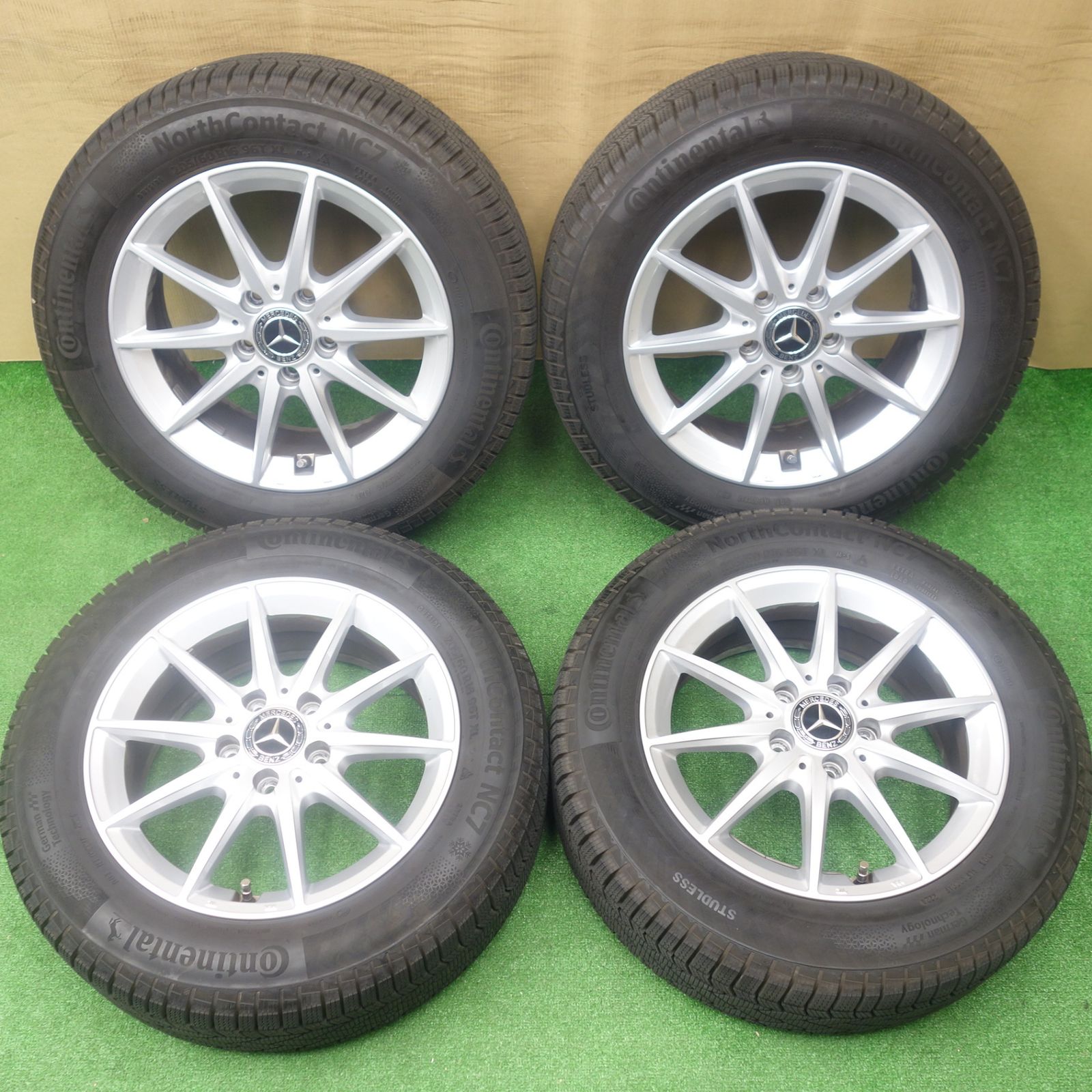 ジムニー 175/80R16 スタッドレスセット4本 美品 バリ溝 送料無料* バリ溝 綺麗 9.5分以上☆ジムニー等 175/80R16 スタッドレス