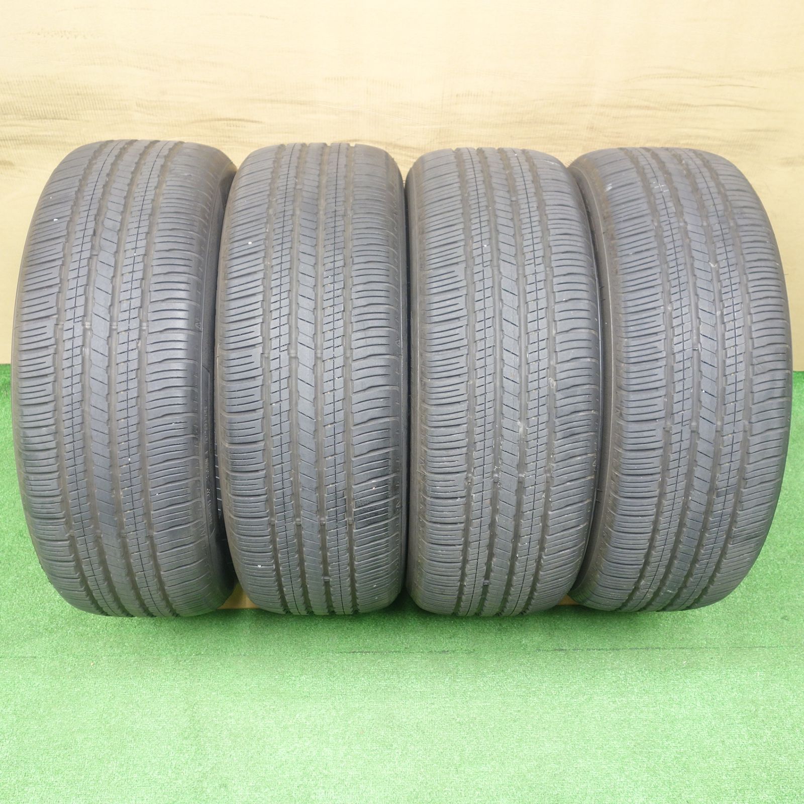 バリ溝！23年！8.5分☆225/55R18 ファルケン ZIEX ZE001A A/S タイヤ