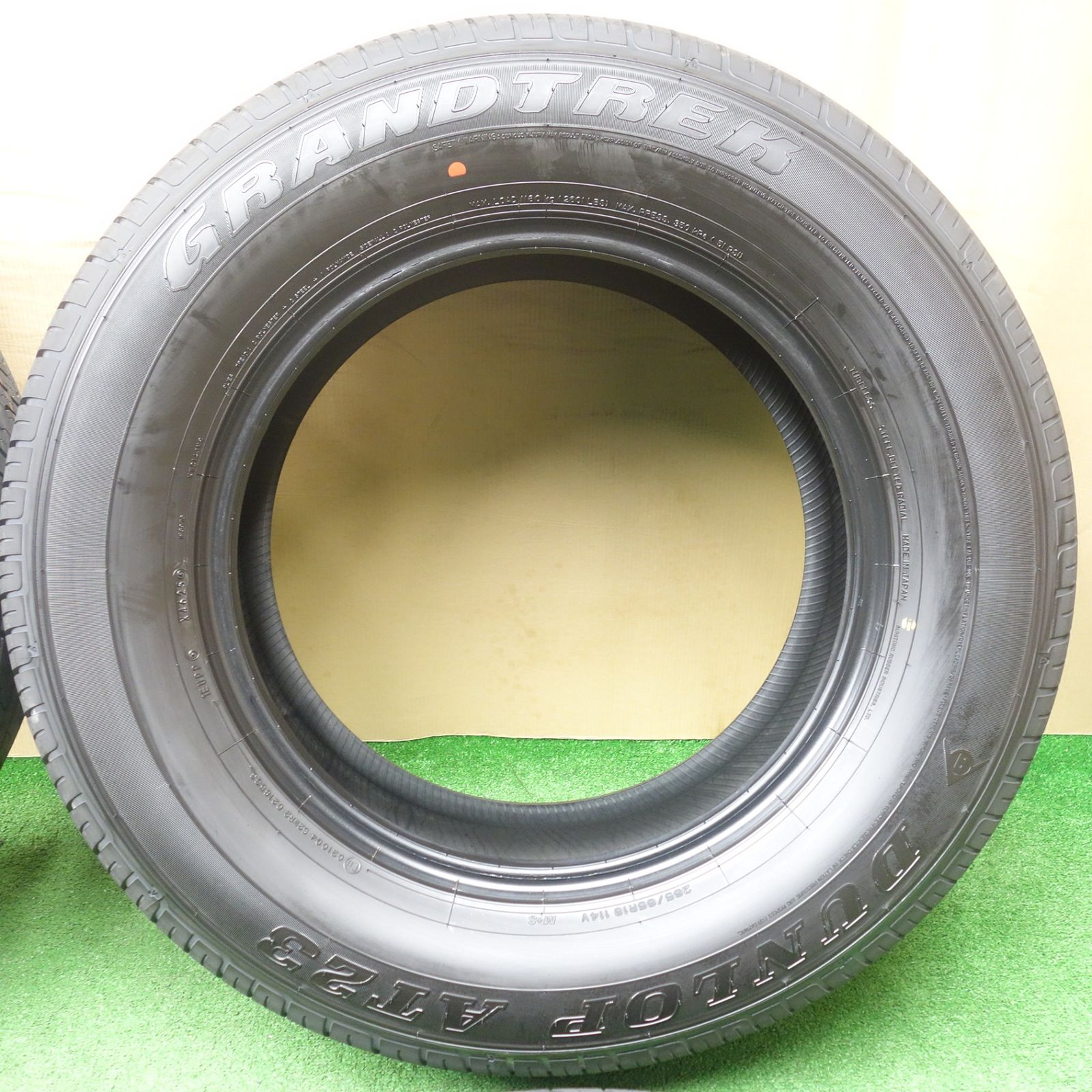 新車外し！25年☆265/65R18 ダンロップ AT23 グラントレック タイヤ 18