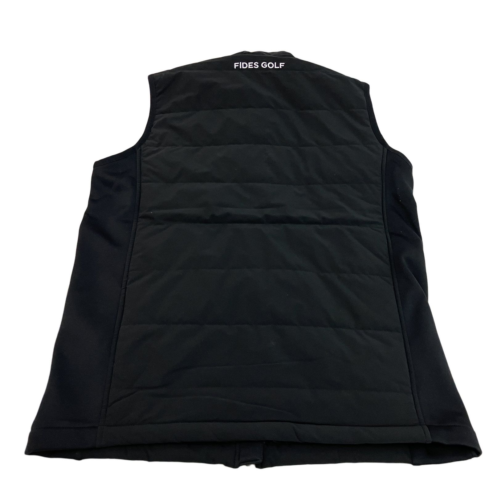 FIDES GOLF G01-002 パテッドフルジップベスト Sサイズ ブラック