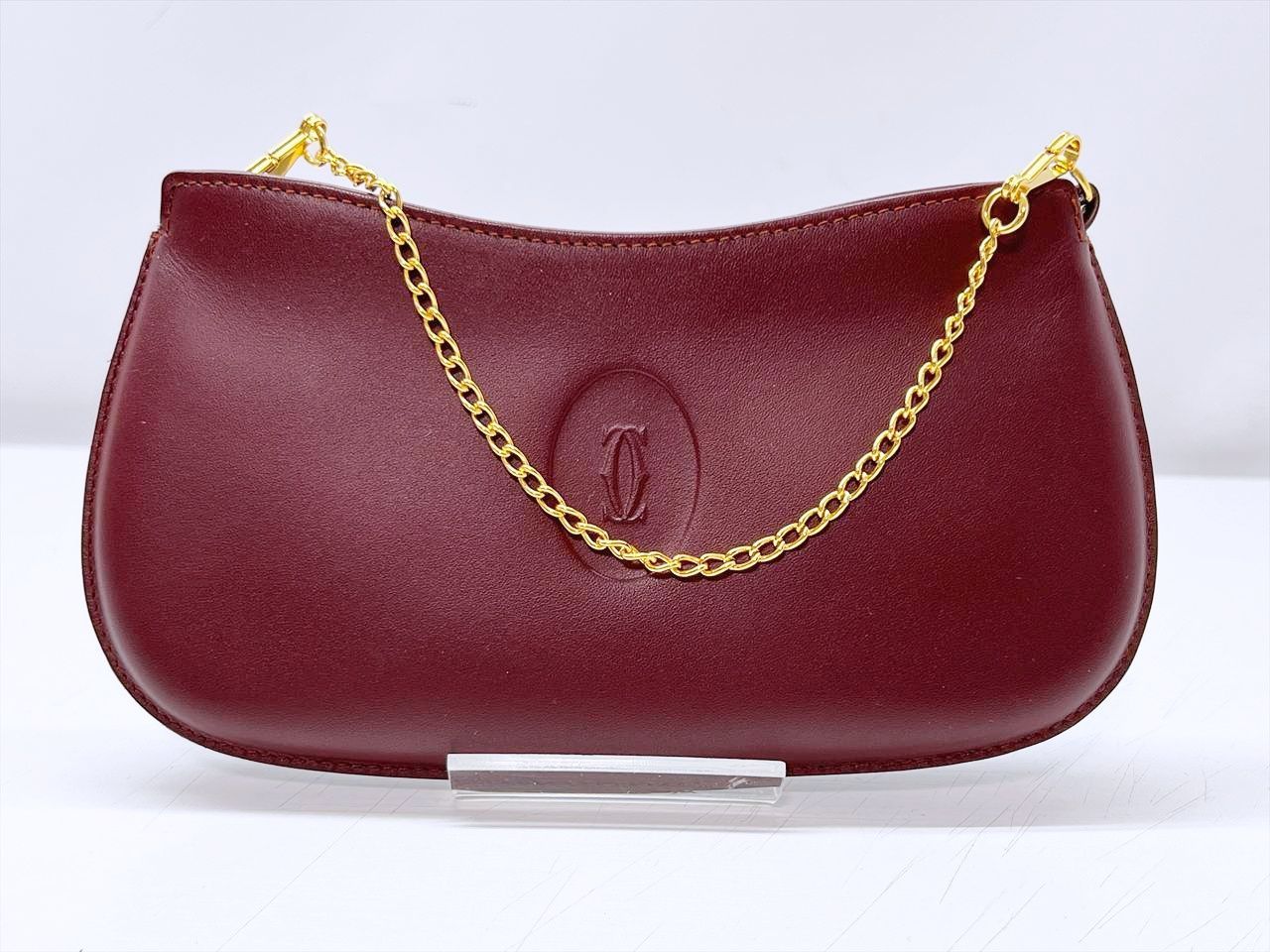 使用感なし 美品 Cartier カルティエ マスト チェーン ポーチ 小物入れ