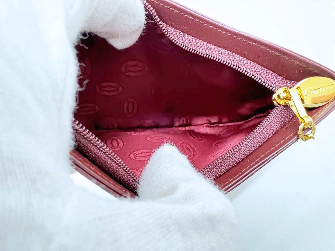 使用感なし 美品 Cartier カルティエ マスト チェーン ポーチ 小物入れ