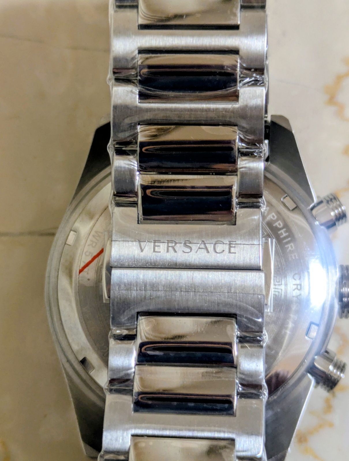 VERSACE／ヴェルサーチェ 新品 ベルサーチ Greca Dome Men