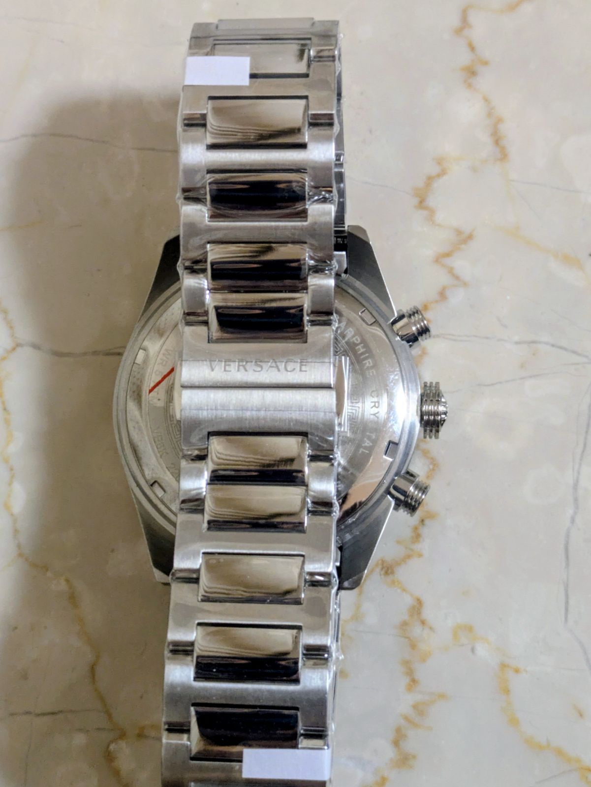 VERSACE／ヴェルサーチェ 新品 ベルサーチ Greca Dome Men