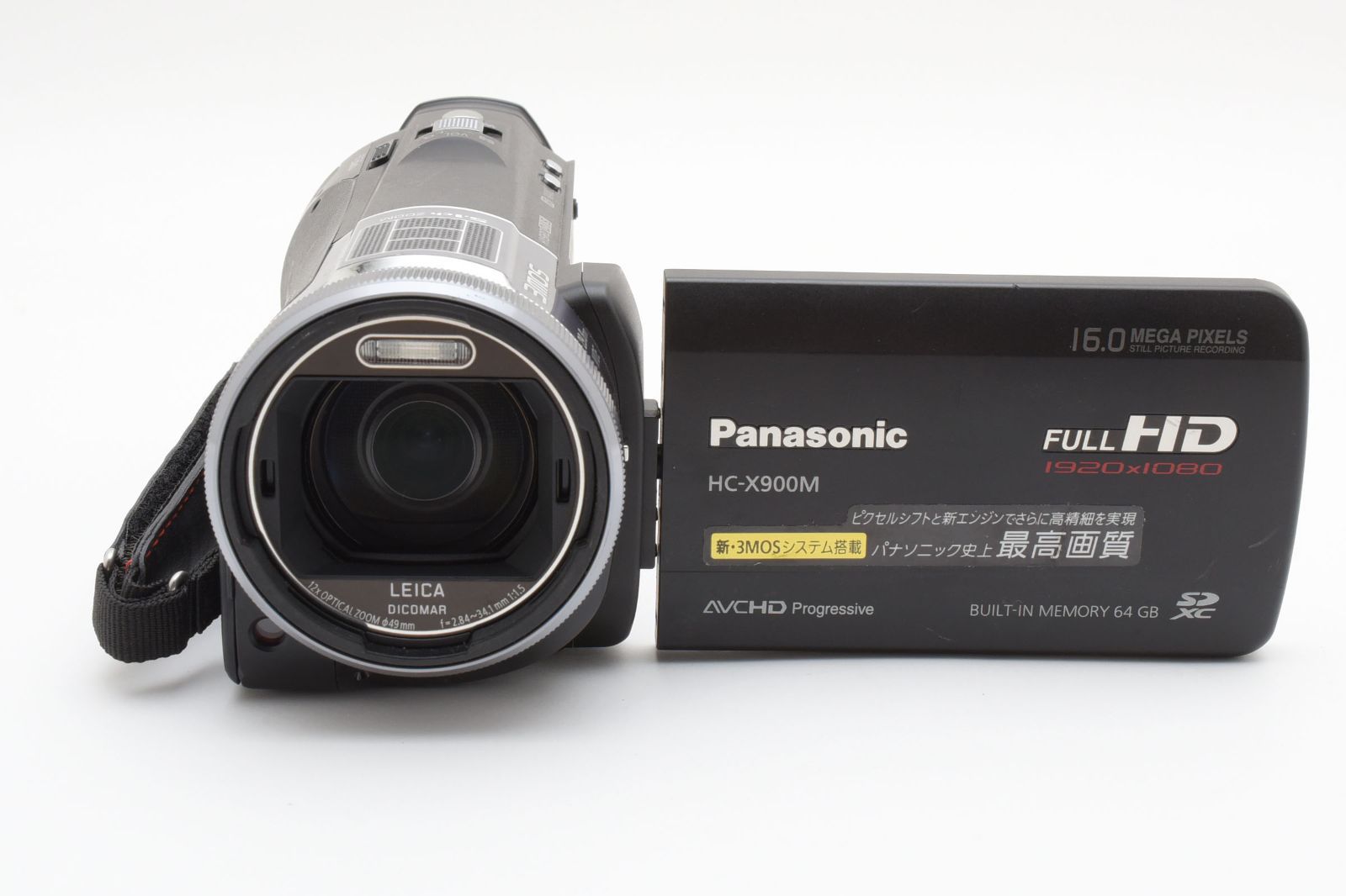 Panasonic パナソニック HC-X900M ブラック /2688 動作OK 返金保証