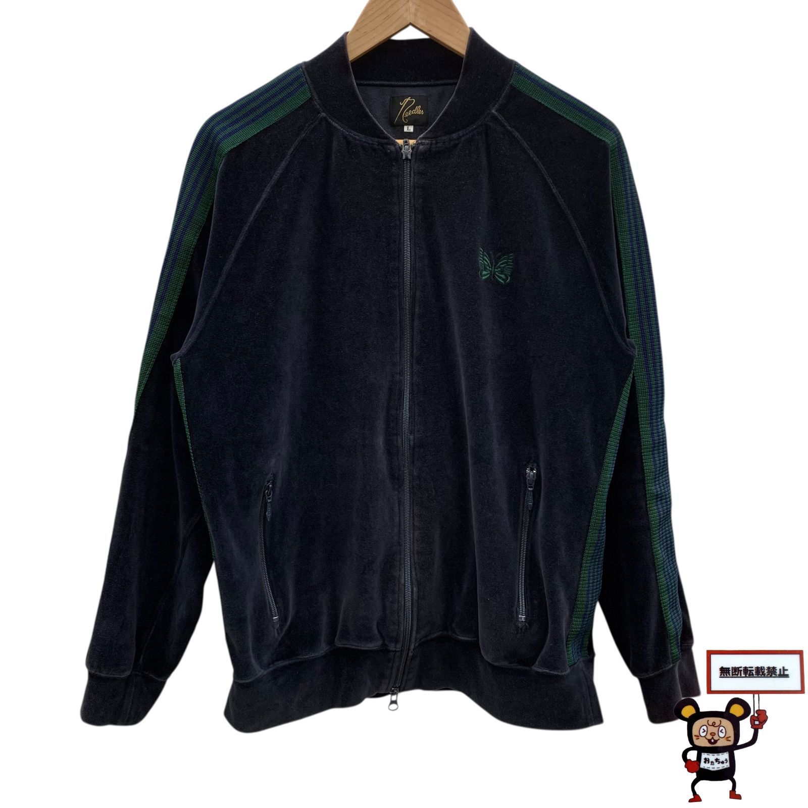 67.Needles ベロア トラックジャケット 【店舗併売品】 - メルカリ