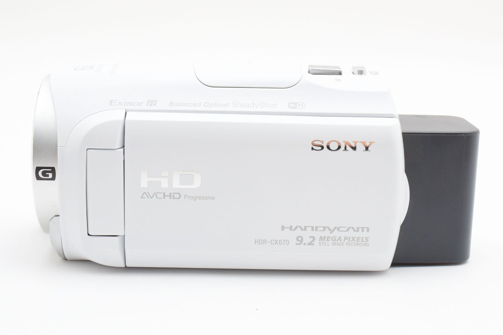 SONY ソニー HDR-CX670 ホワイト 元箱 /2689 動作OK 返金保証 - メルカリ