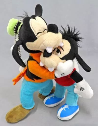 中古】ぬいぐるみ グーフィー＆マックス ぬいぐるみバッジ