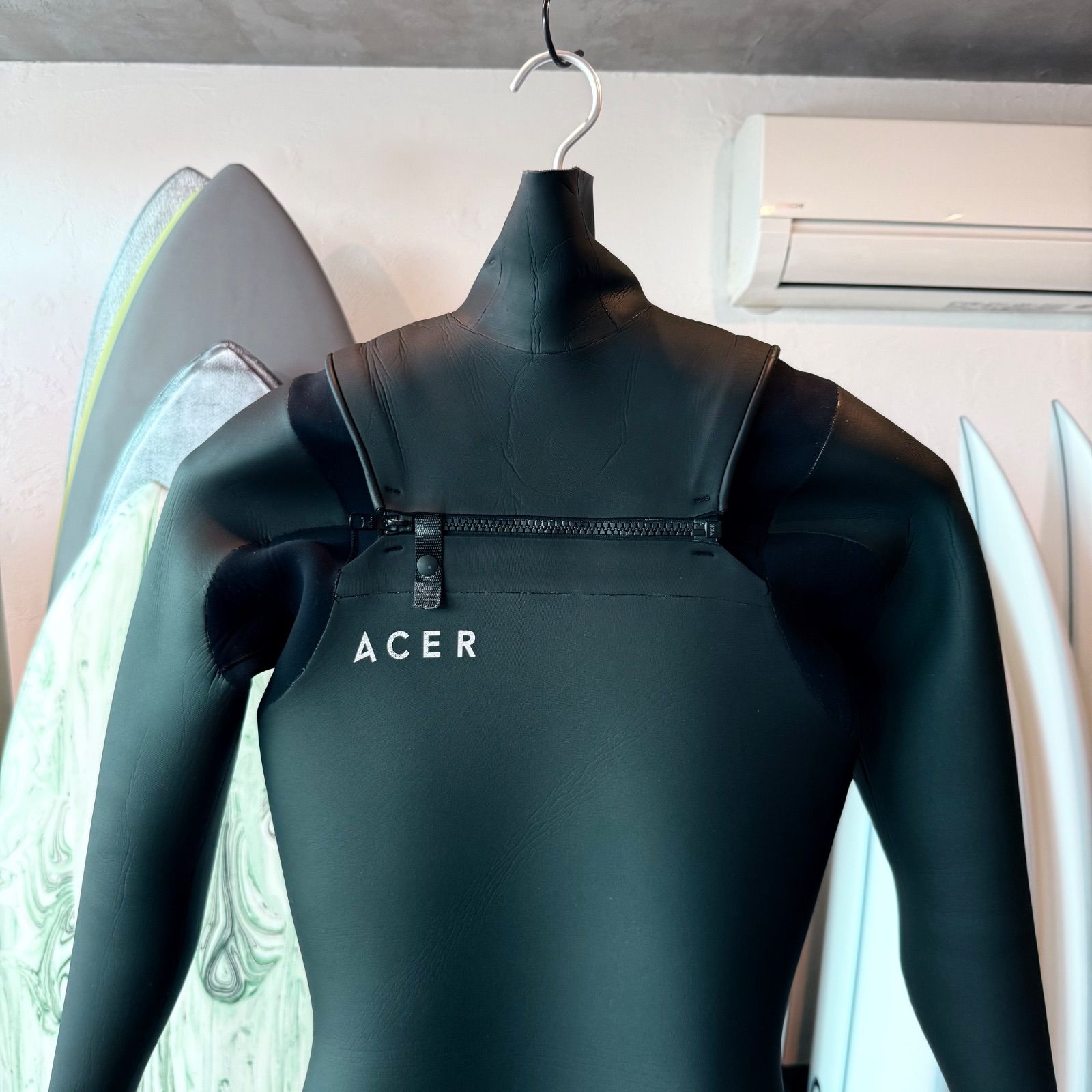 中古 ウエットスーツ セミドライ 5×3mm ACER エイサー ML相当 170cm