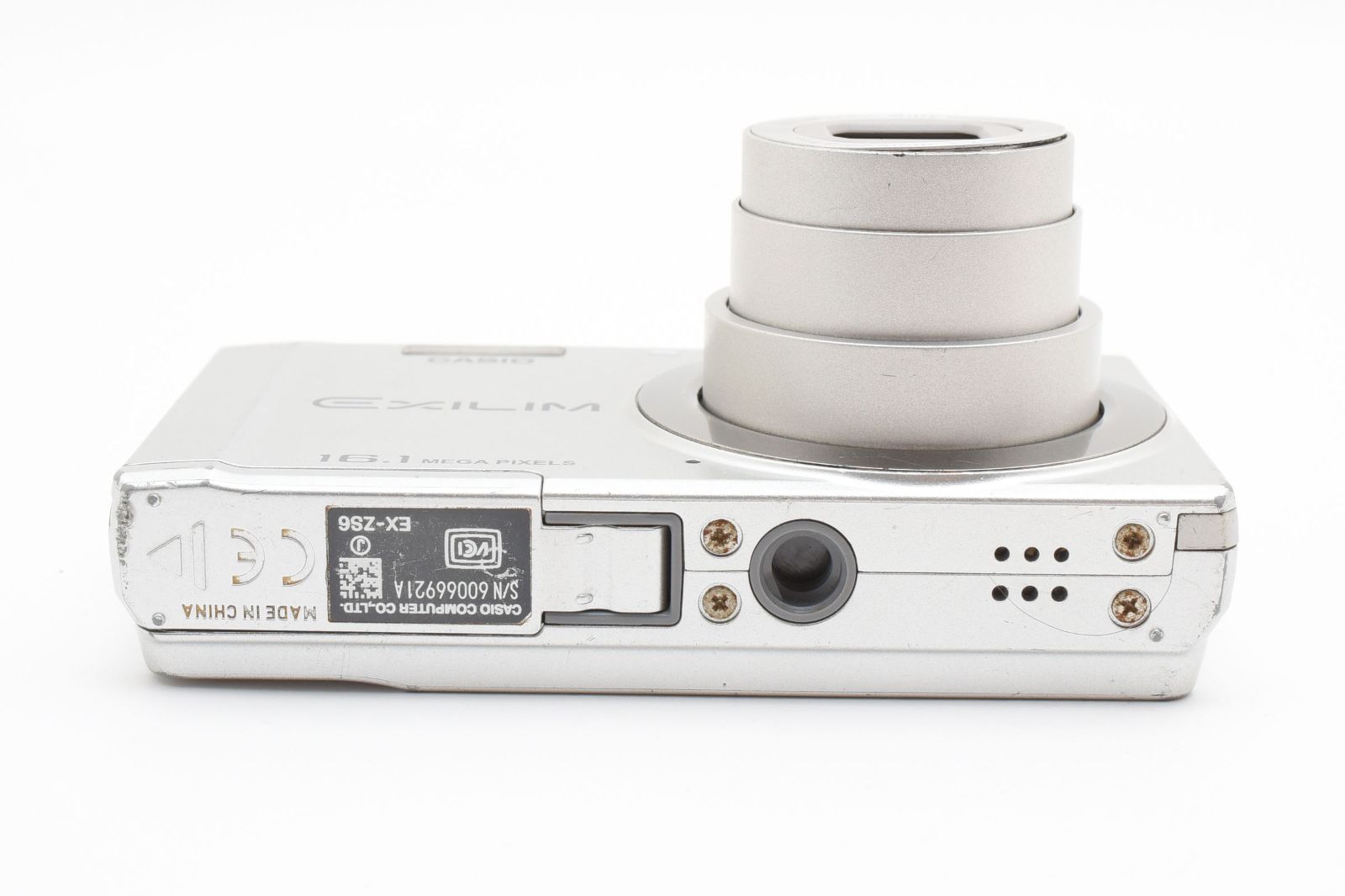 CASIO カシオ EXILIM EX-ZS6 シルバー /2692 動作OK 返金保証 - メルカリ