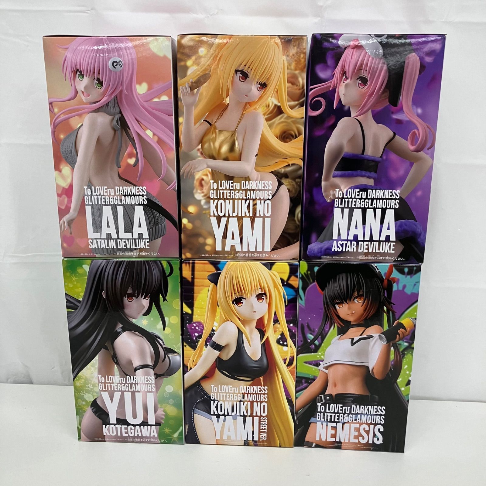 未開封 ToLOVEる とらぶる ダークネス GLITTER GLAMOURS 金色の闇 金色