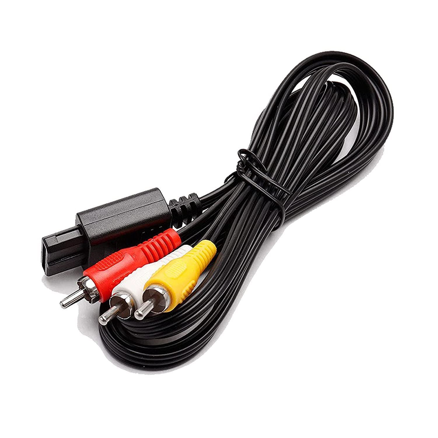 新着商品】SFC用 AVケーブル NIJIAKIN ステレオAVケーブル