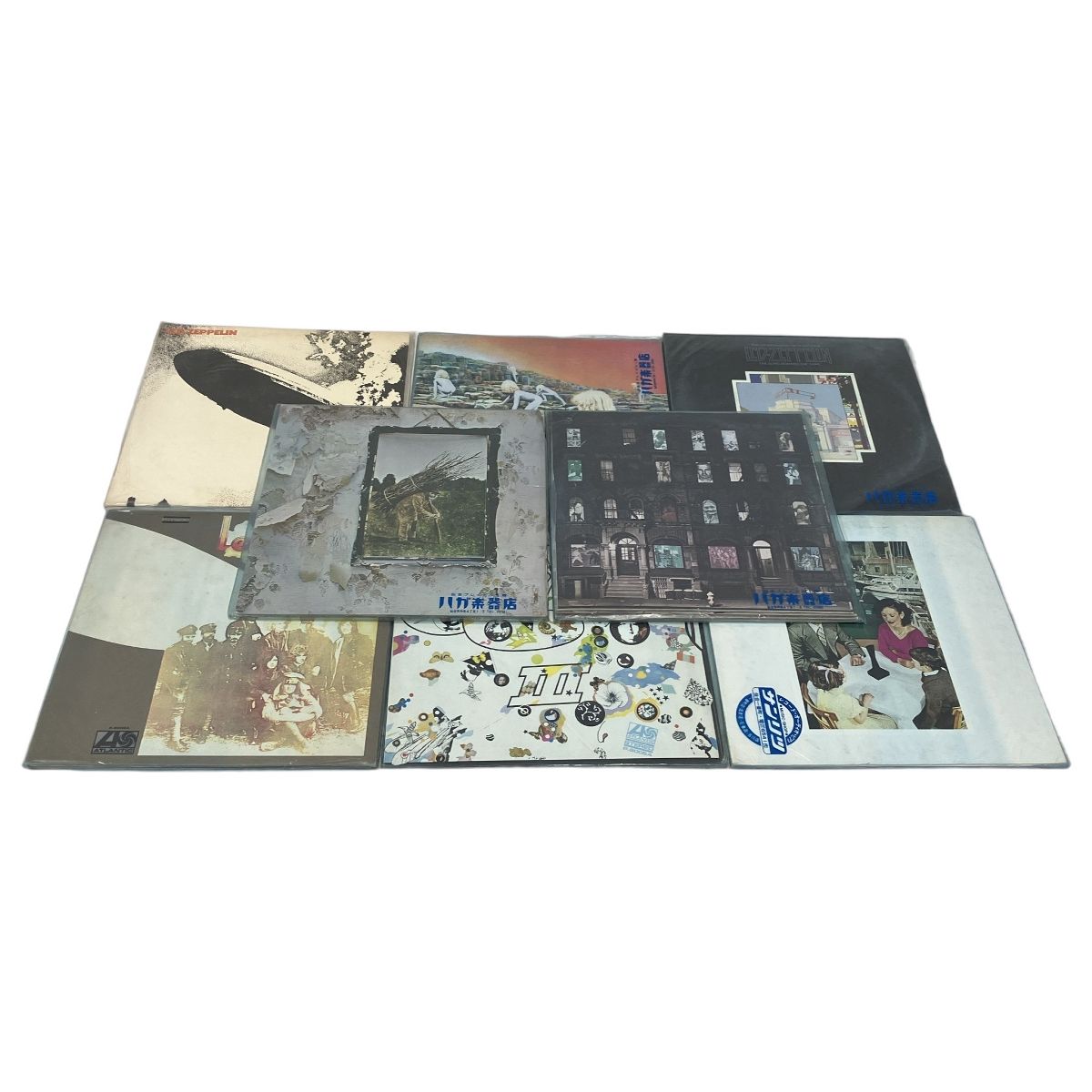 Led Zeppelin レコード 8枚 おまとめ セット レッド ツェッペリン 中古