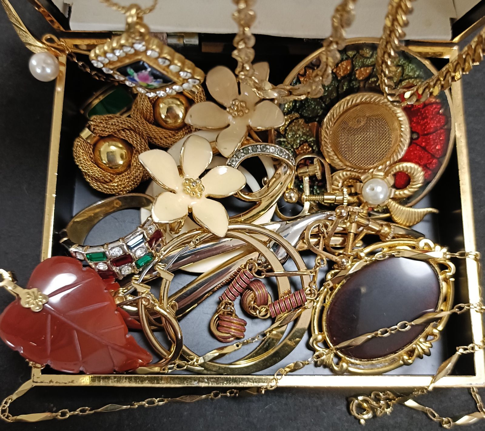 ゴールドアクセサリー リング ネックレス ブローチ ３点まとめ売り ゴールドアクセサリーまとめ売り G19 - メルカリ