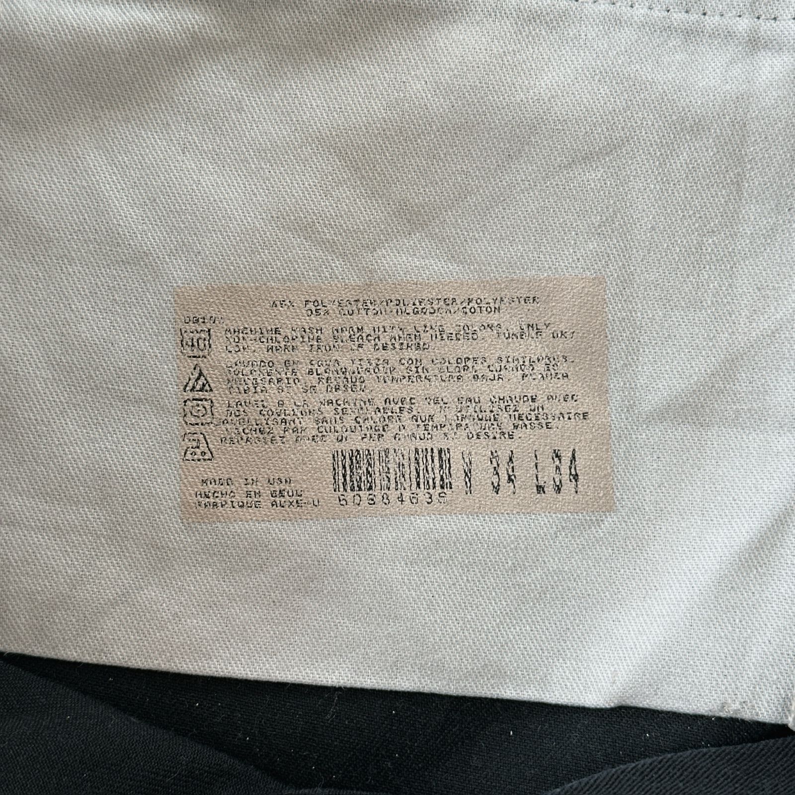 90s USA製 Dickies 874 ブラック TALONジップ W34 - メルカリ