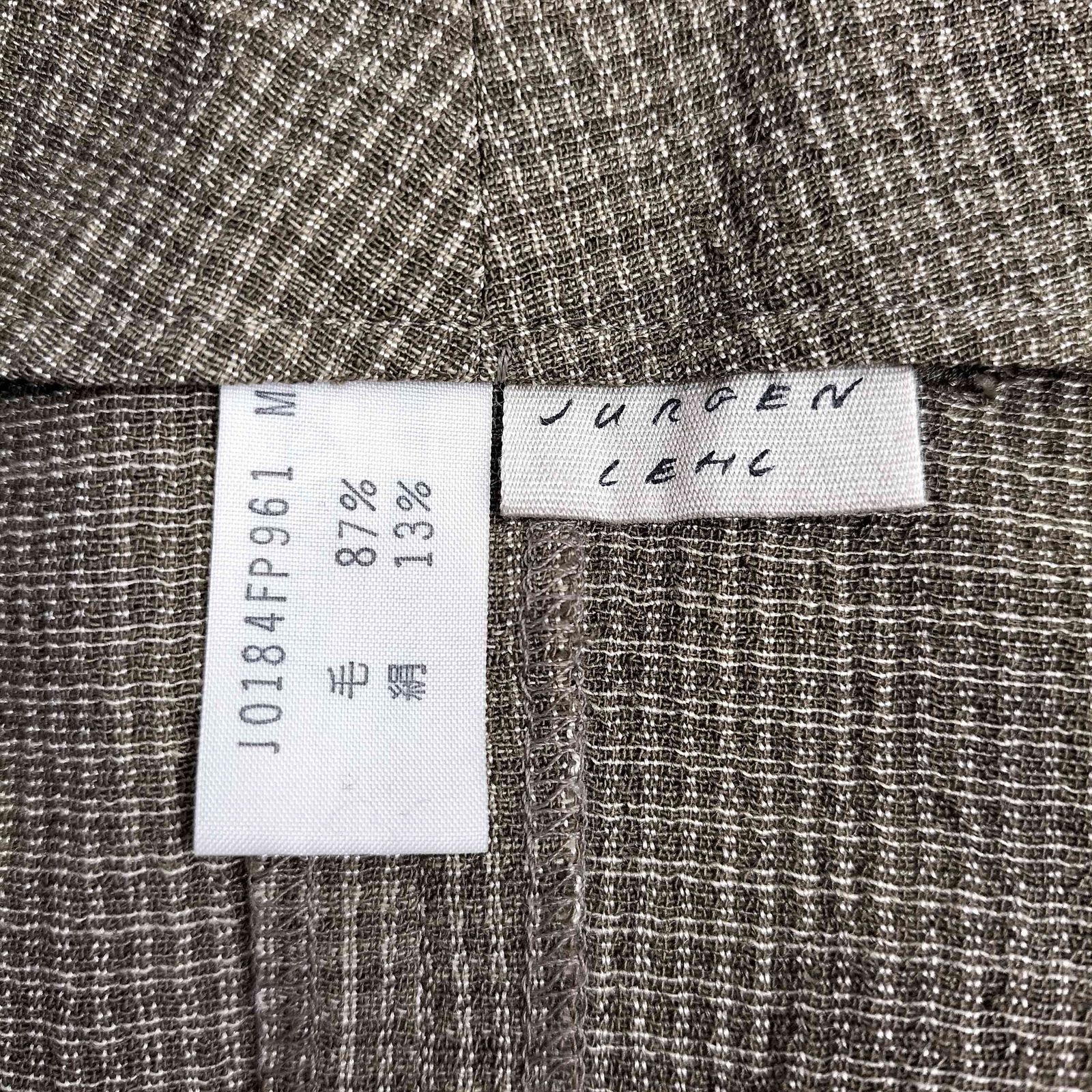 ヨーガンレール Jurgen Lehl シルク混 2タックスラックス レディース