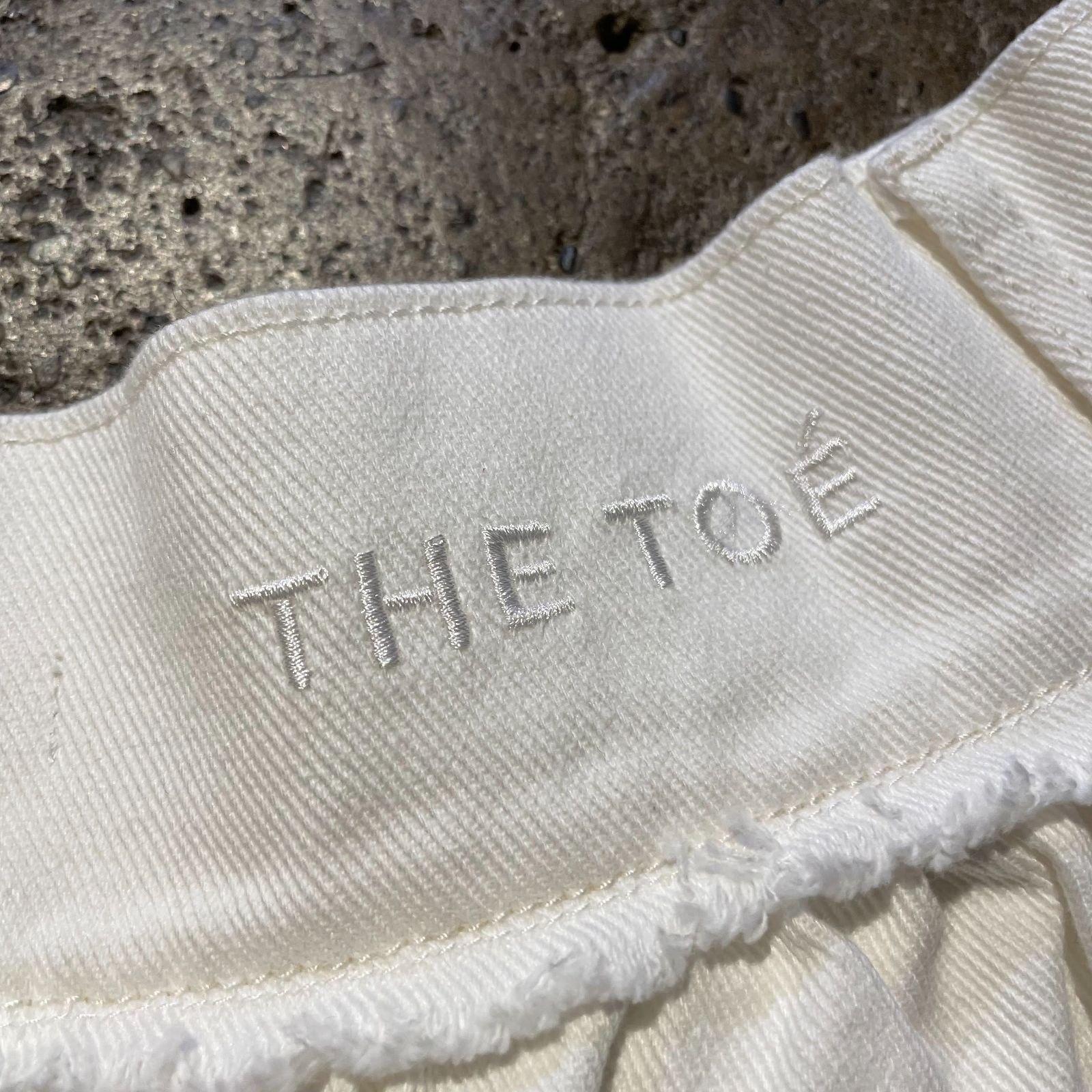 THE TOE Olympia Denim Skirt ザトゥー オリンピア デニム スカート