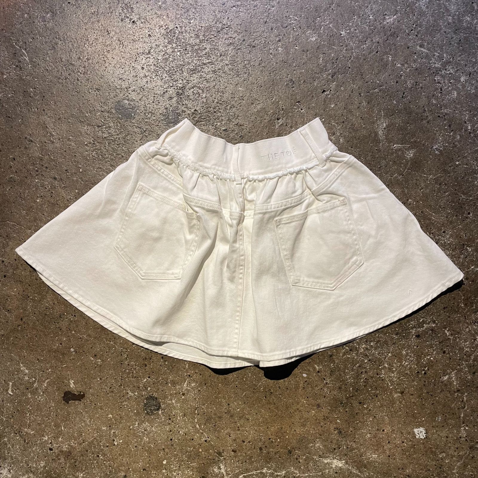 THE TOE Olympia Denim Skirt ザトゥー オリンピア デニム スカート