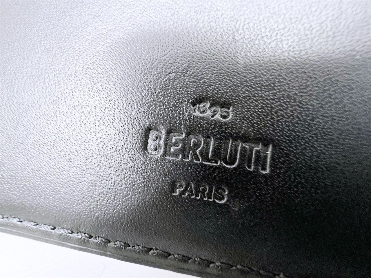 Berluti ベルルッティ エスパス フラップ ロングウォレット 二つ折り長 