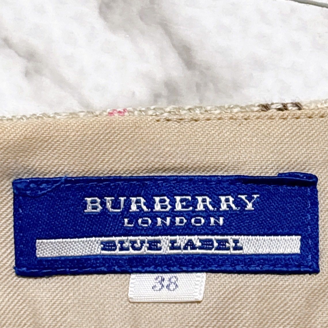 BURBERRY BLUE LABEL バーバリー ブルーレーベル フレアスカート ノバ