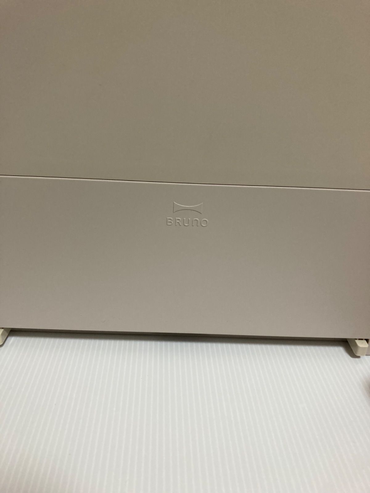 動作確認済】BRUNO ゴミ箱型フローリングクリーナー グレージュ - メルカリ