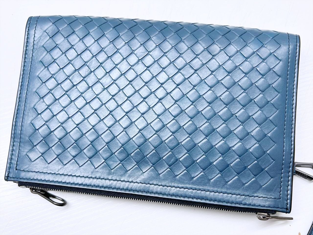 美品 Bottega Veneta ボッテガヴェネタ レッジェーロ イントレチャート