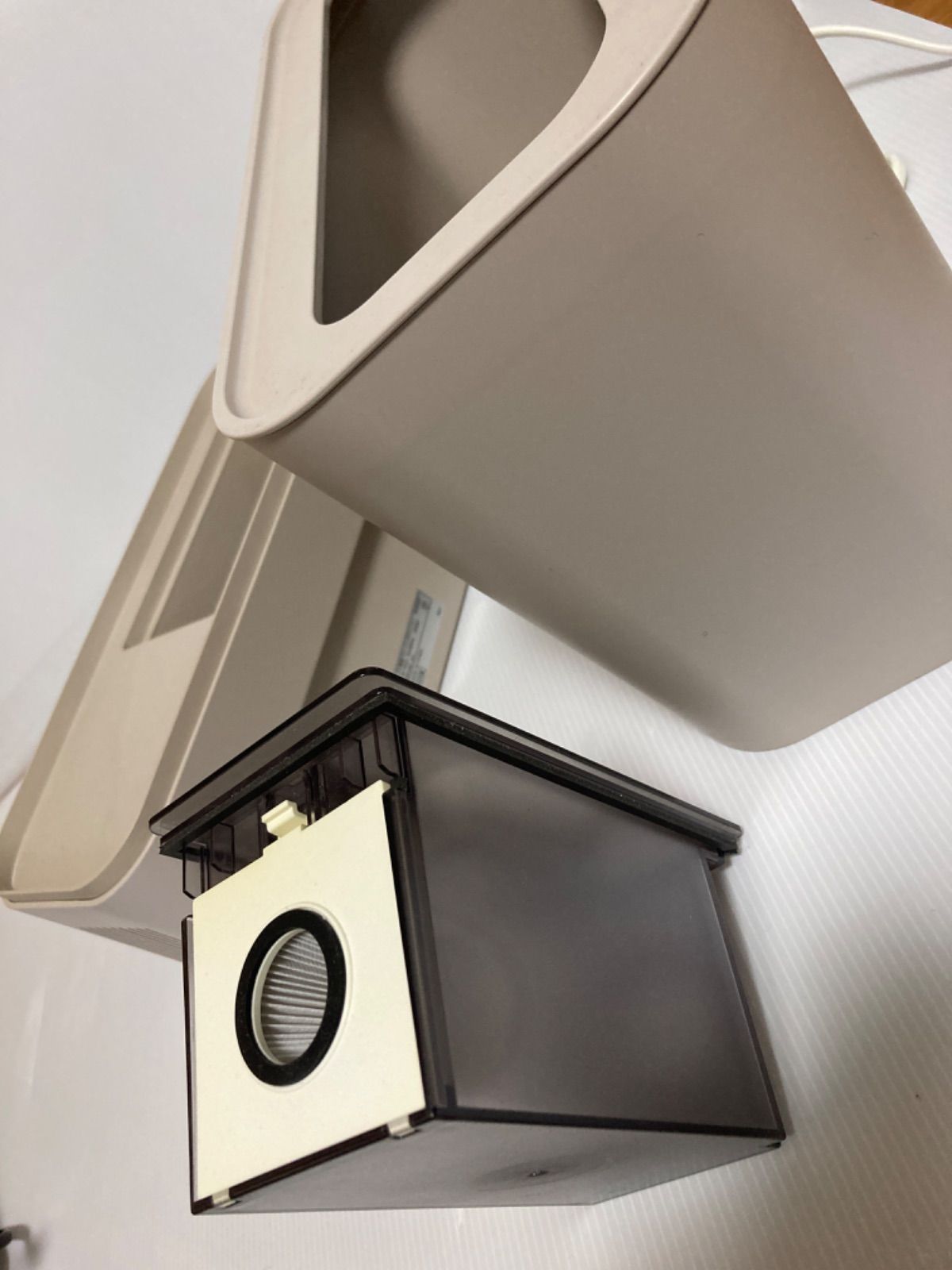 動作確認済】BRUNO ゴミ箱型フローリングクリーナー グレージュ - メルカリ