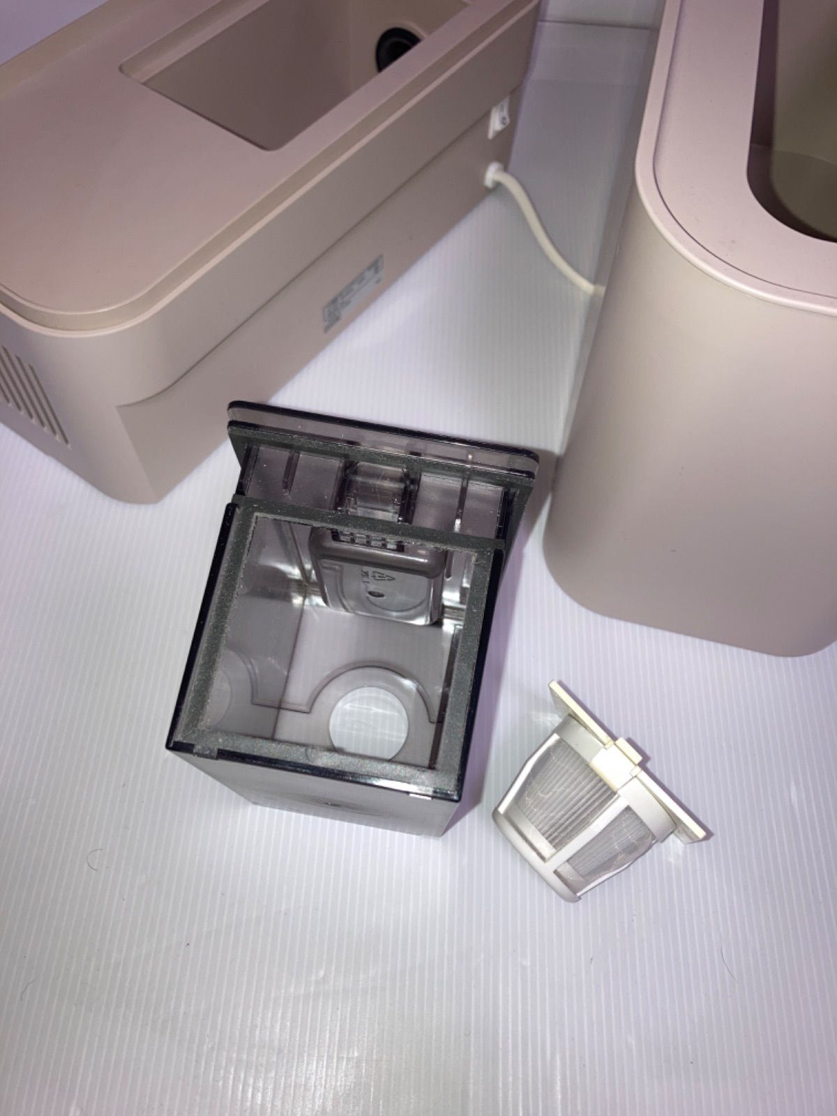 動作確認済】BRUNO ゴミ箱型フローリングクリーナー グレージュ - メルカリ