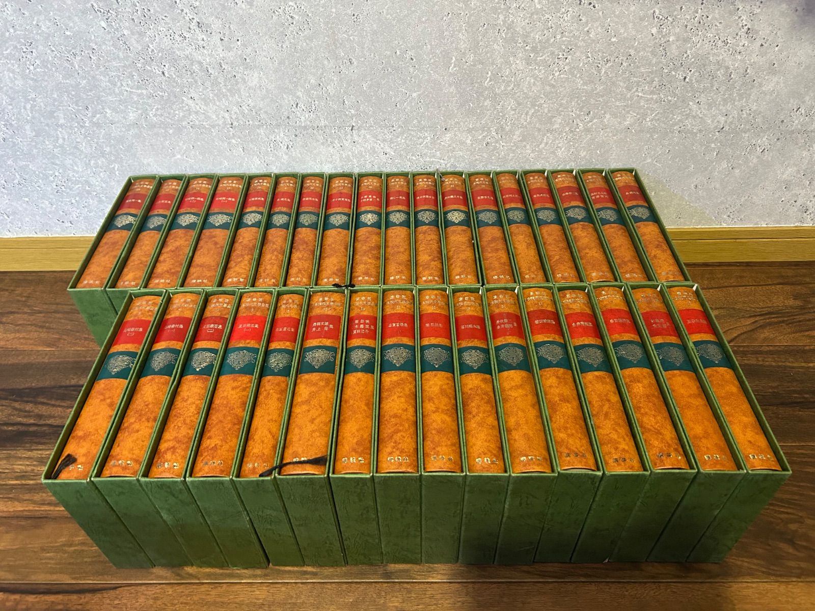 豪華版】日本現代文学全集 講談社 34巻セット（外箱付き） - メルカリ
