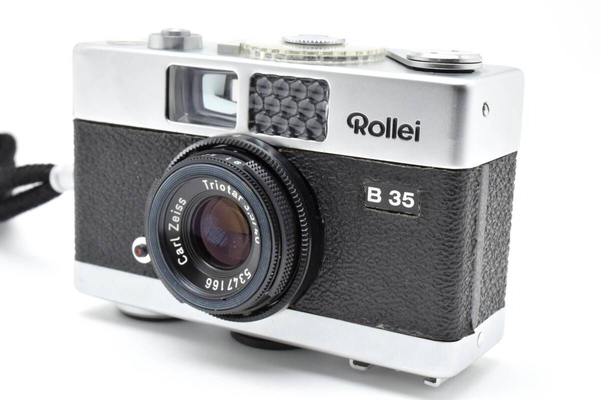 ☆美品☆ローライ Rollei B35 Carl Zeiss Triotar 40mm F3.5 #1256u