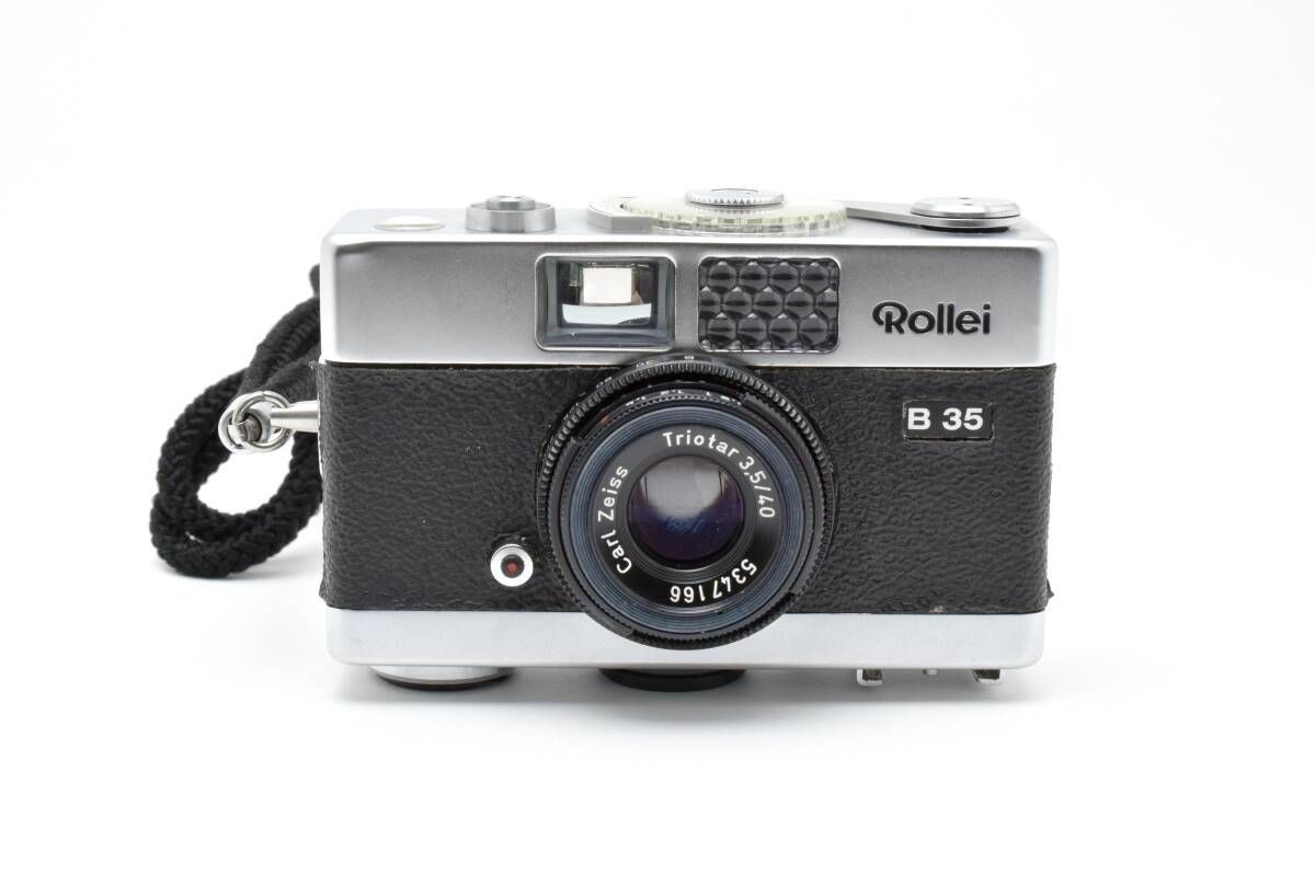 ☆美品☆ローライ Rollei B35 Carl Zeiss Triotar 40mm F3.5 #1256u