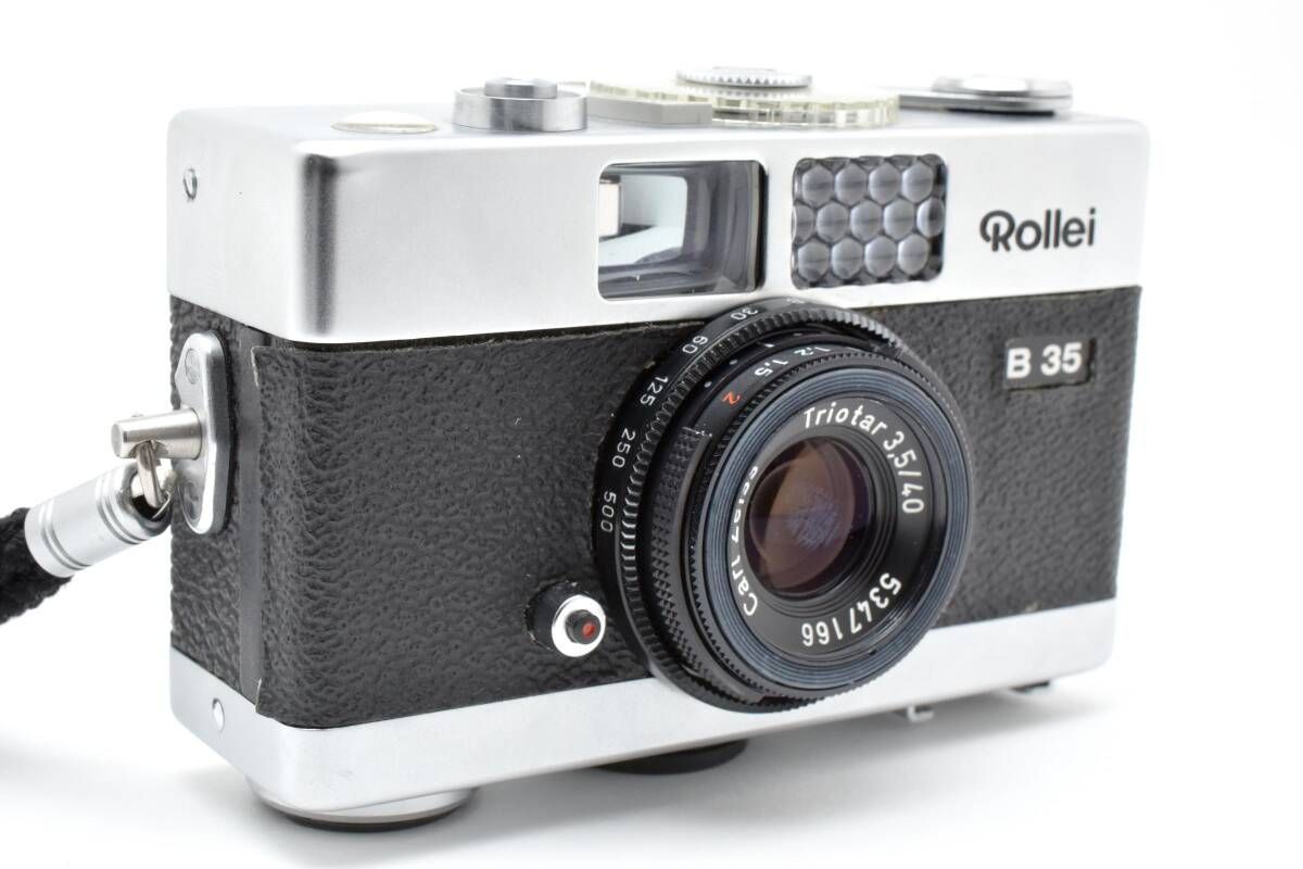 ☆美品☆ローライ Rollei B35 Carl Zeiss Triotar 40mm F3.5 #1256u