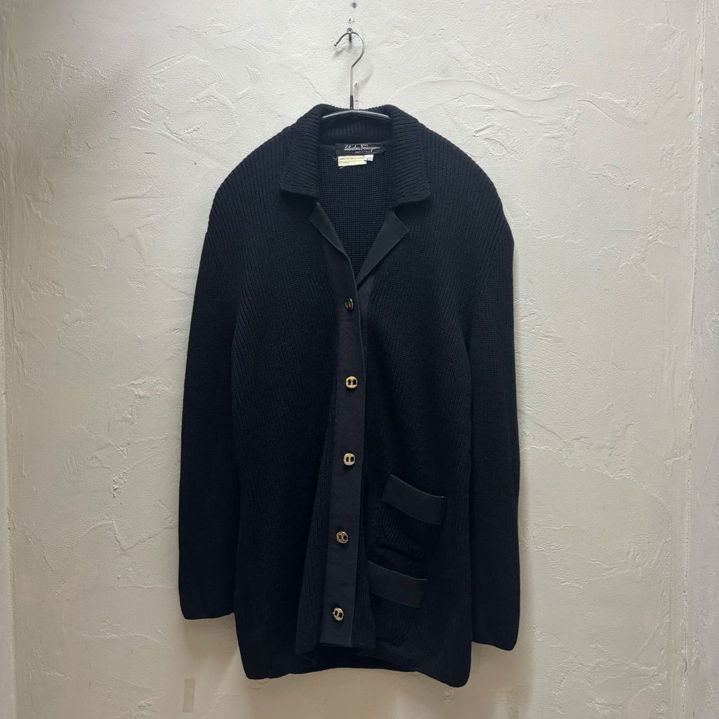 Salvatore Ferragamo サルヴァトーレフェラガモ WOOL KNIT CARDIGAN