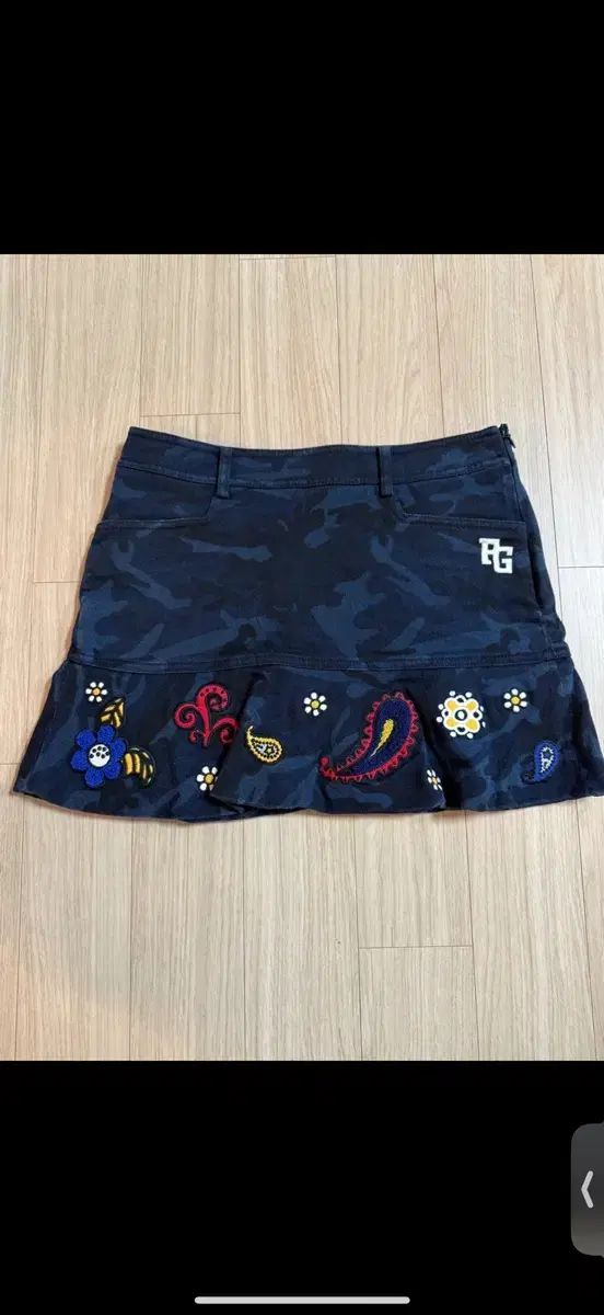 パーリーゲイツ 冬 スカート (0 ネイビー) - メルカリ