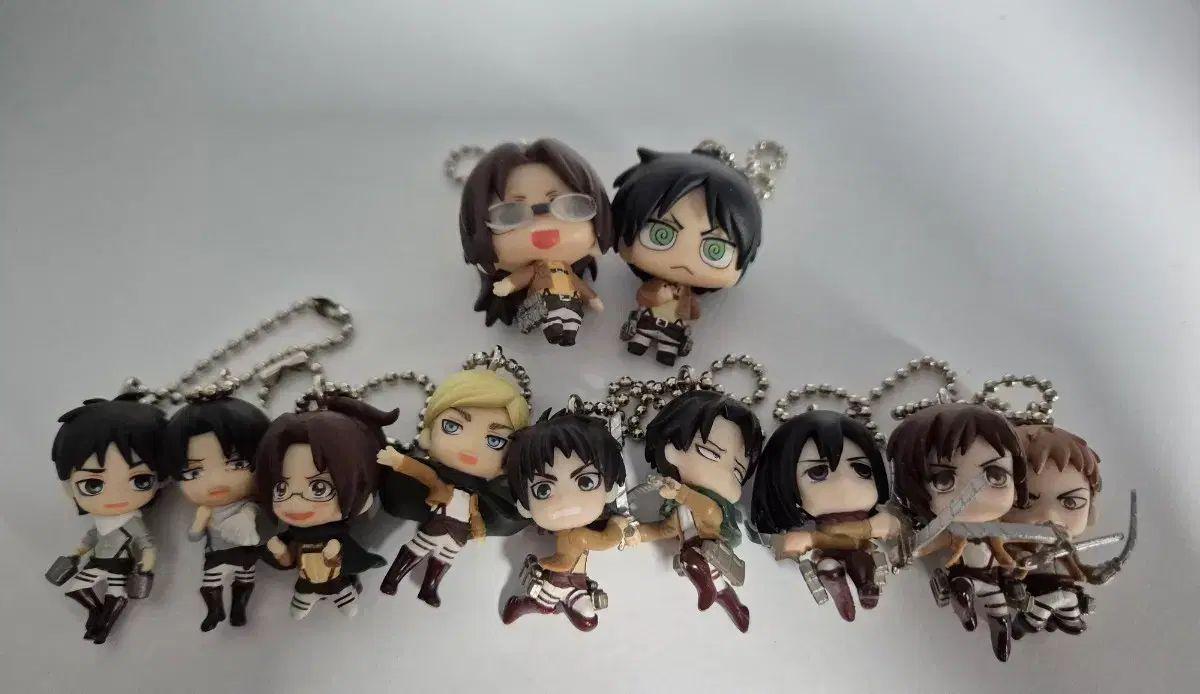 進撃の巨人 SWING キーホルダー フィギュア まとめ - メルカリ