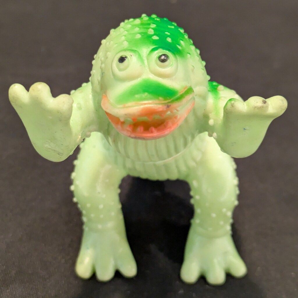 ブルマァク ガマクジラ 約100mm メロン色成型 緑彩色 100mm - メルカリ