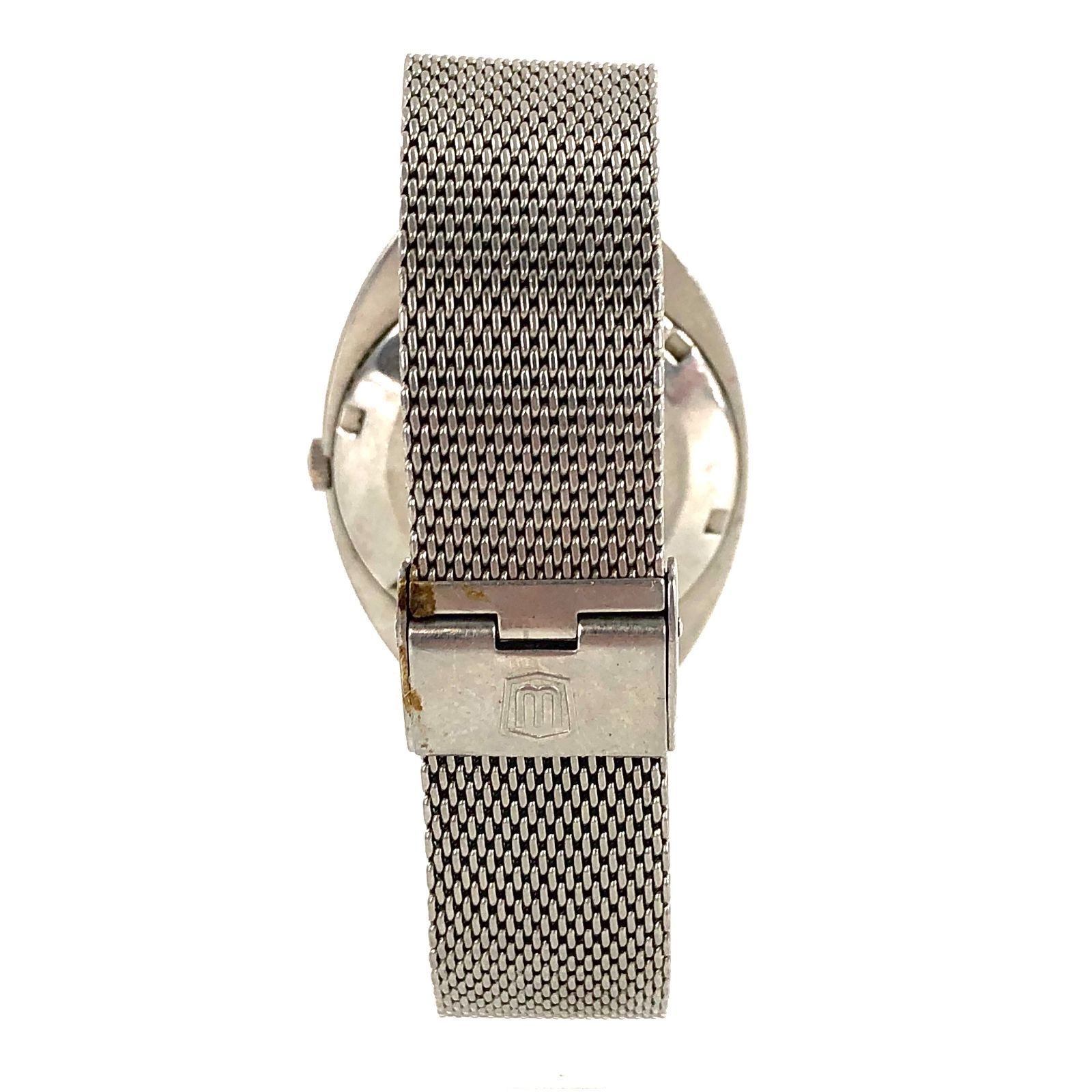 WALTHAM ウォルサム Newport ニューポート AT/SS デイト シルバー文字