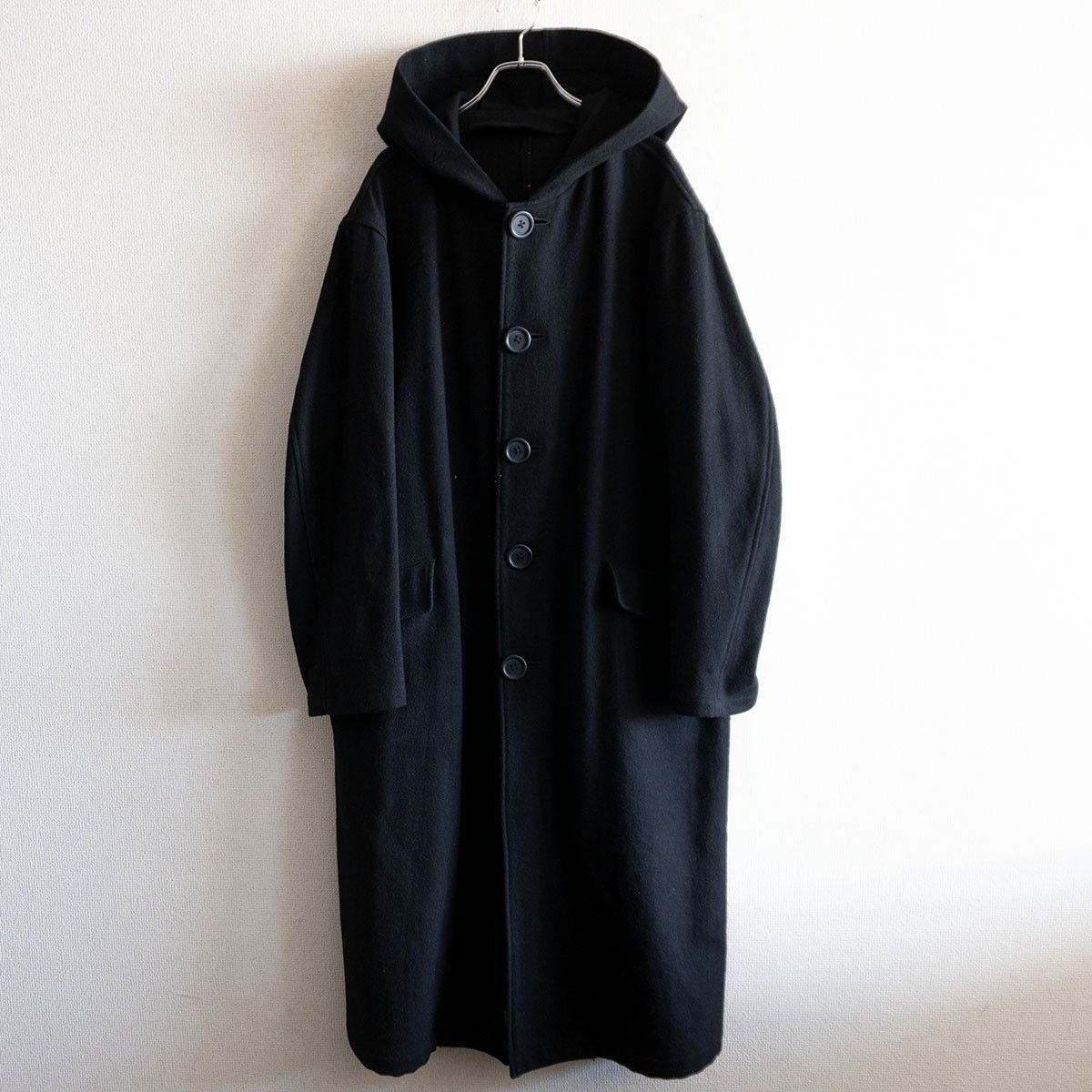 90s/アーカイブ】Y's for men【フード付き ロング コート】 L YOHJI