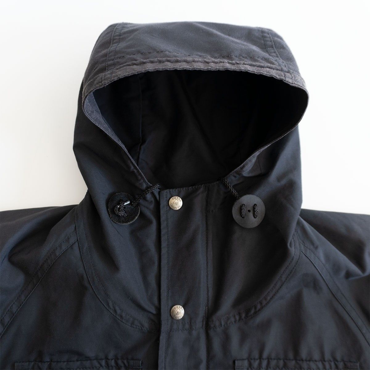 【雰囲気抜群】Sierra Designs 【USA製 60/40クロス マウンテンパーカー】 S ブラック ジャケット シエラデザイン  s2601084 雰囲気抜群】Sierra Designs 【USA製 60/40クロス マウンテンパーカー