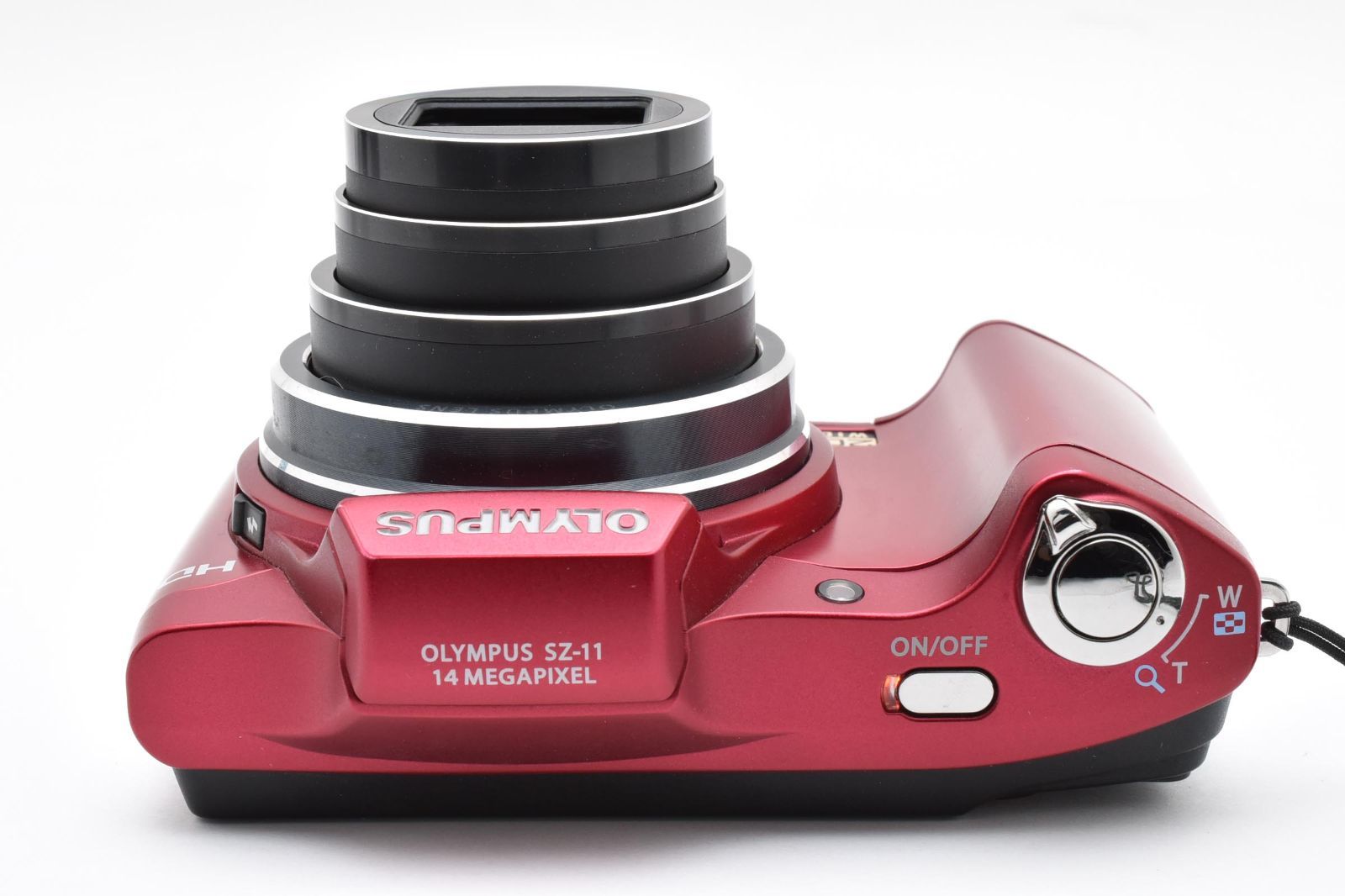 □ 美品 □ オリンパス OLYMPUS SZ-11 レッド 《動作確認済・付属品