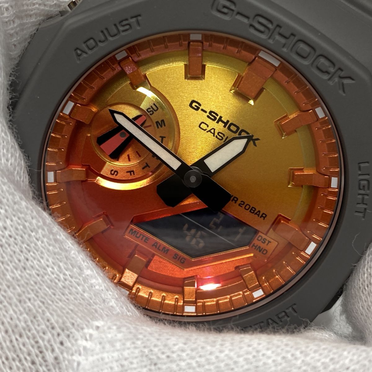 新古品】 CASIO カシオ Gショック G-SHOCK GA-2100FL-8AJF アナデジ