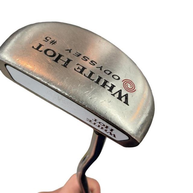 中古】 オデッセイ WHITE HOT #5 33インチ レフティ パター PT