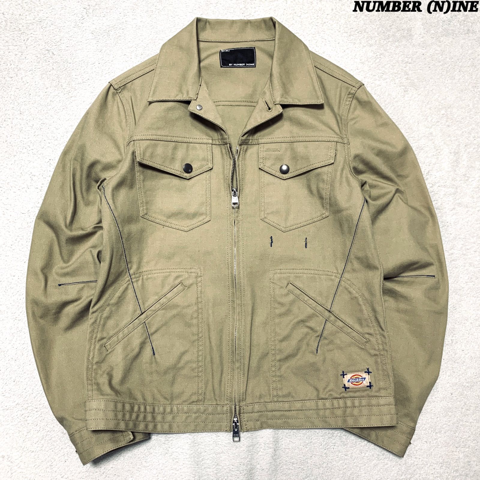 NUMBER (N)INE × Dickies ワークジャケット エンジニア NUMBER (N)INE × Dickies ワークジャケット エンジニア