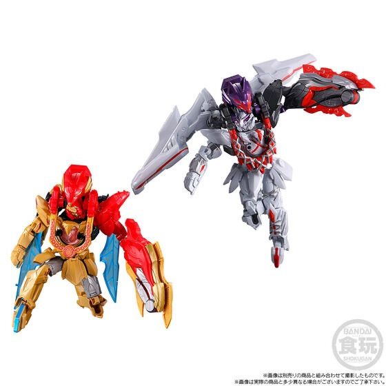 ミニプラ ナンバーワン合体シリーズPB テガジューン＆ダークウルフデカ