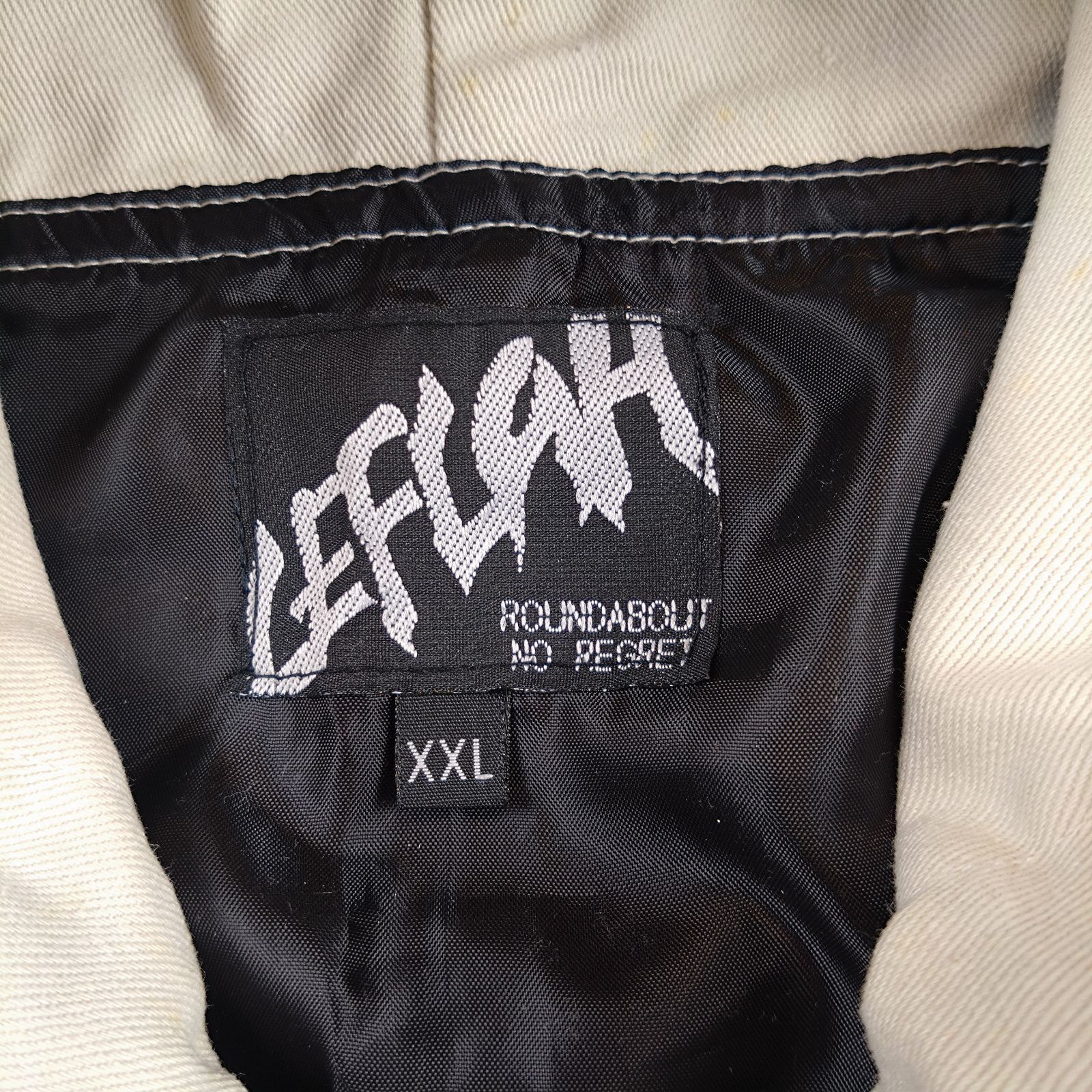 LEFLAH/レフラー スケーター刺繍ジップアップパーカージャケット XXL 