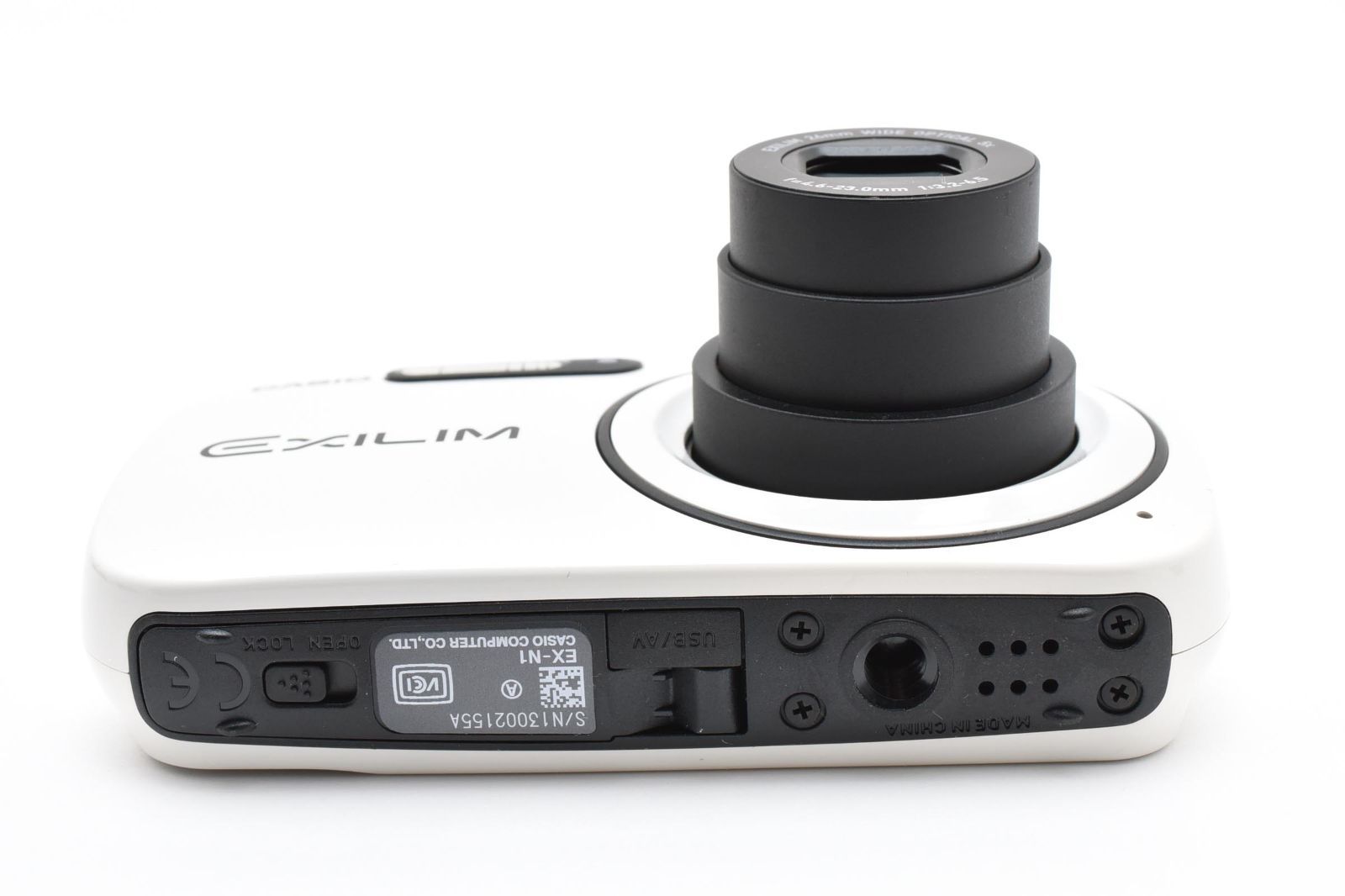 □ ほぼ新品 □ カシオ CASIO EXILIM EX-N1 ホワイト 《動作確認済