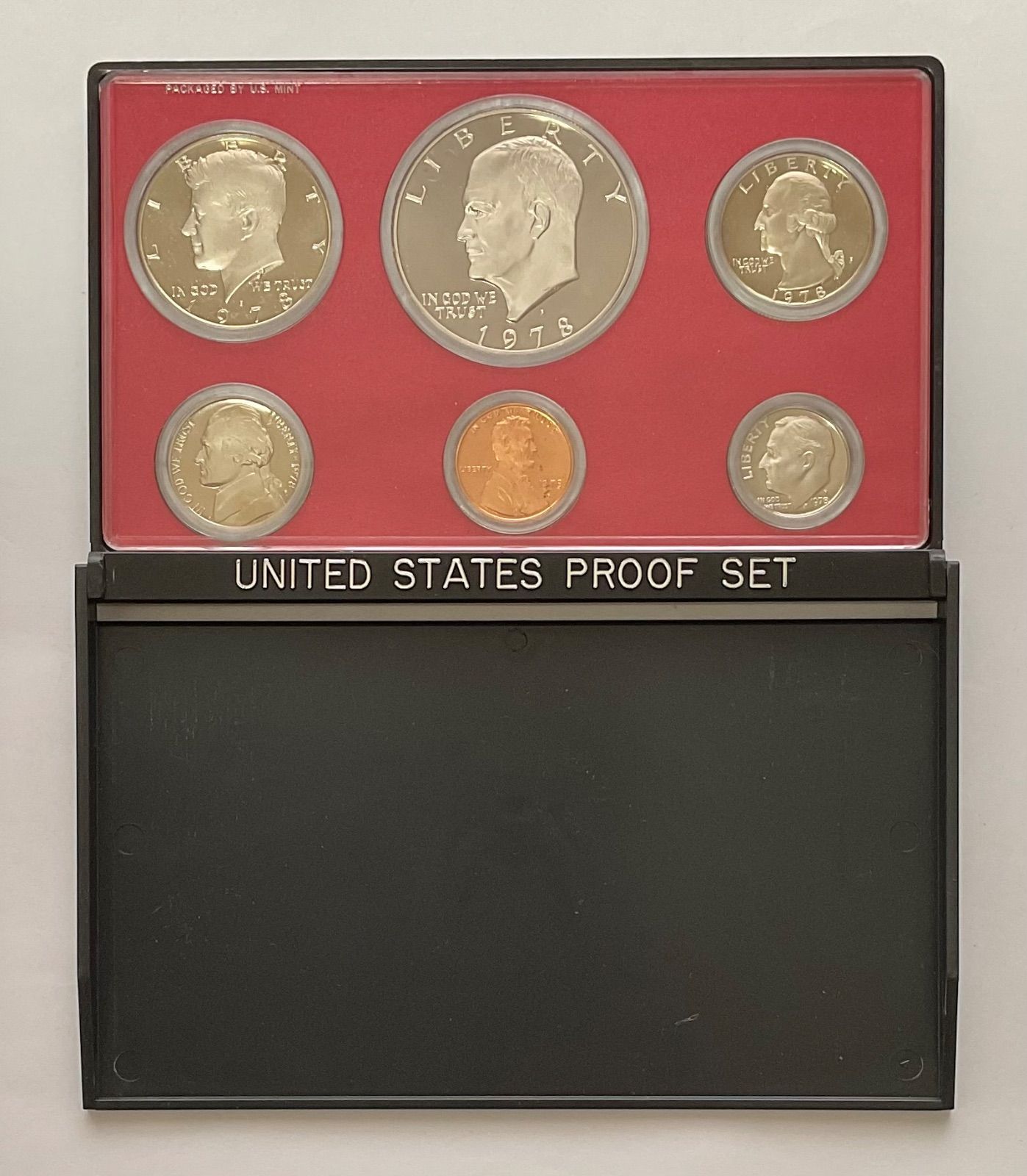 アメリカ合衆国 プルーフ 貨幣セット 記念硬貨6枚セット 3年分 1978年