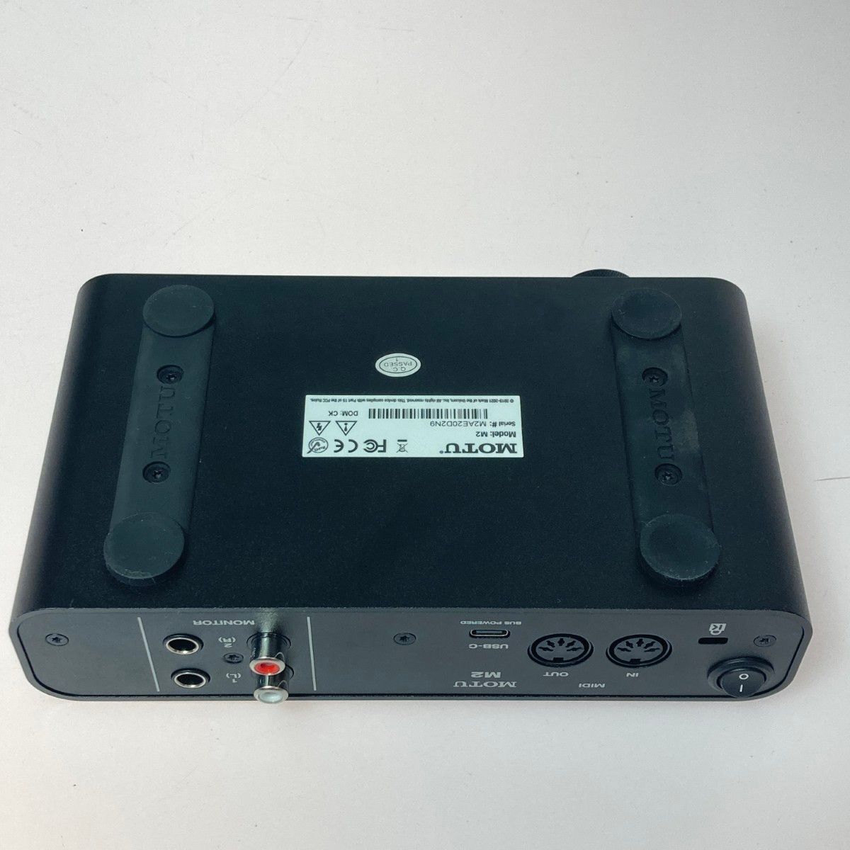 ◎◎MOTU M2 2in 2out USB-C オーディオインターフェース 本体のみ