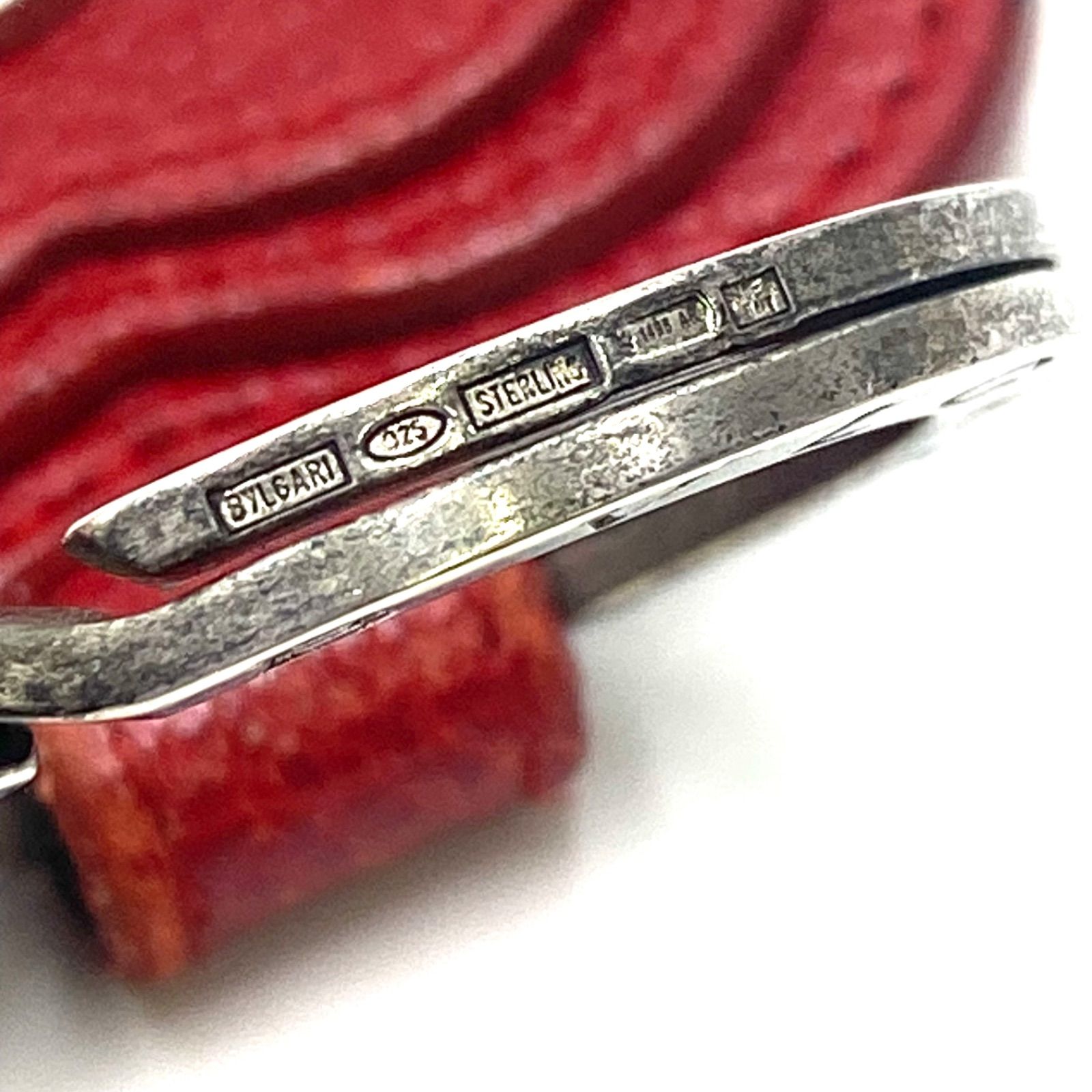 BVLGARI ブルガリ ハートモチーフ キーホルダー キーリング キー