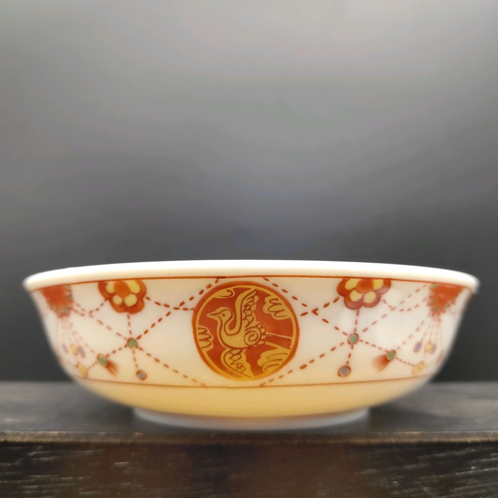 未使用】 たち吉 大皿 取り分け皿 中鉢 セット 赤絵 8点 深皿 橘吉